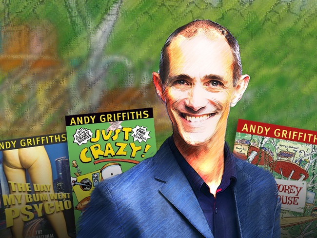 Meet Andy Griffiths LIVE streamed through ABC Splash today 24 November