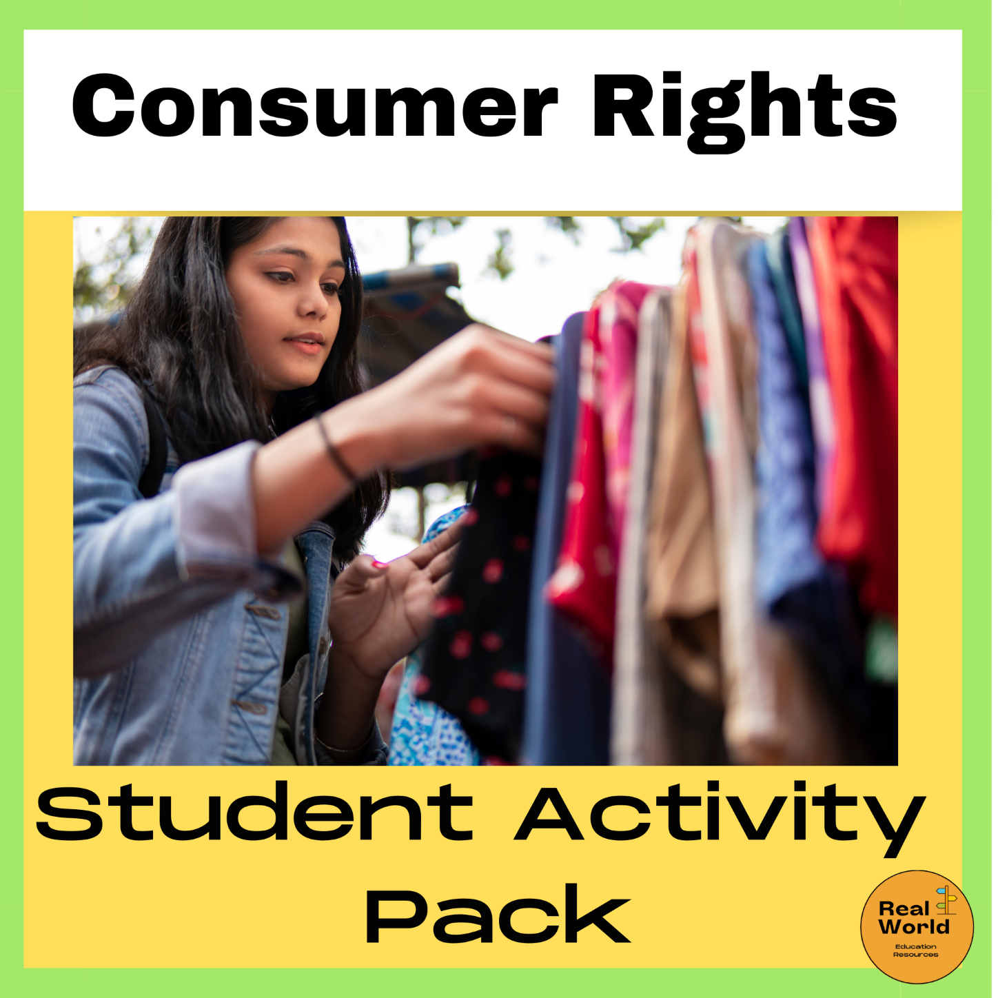 Consumer rights student activity pack — EducationHQ